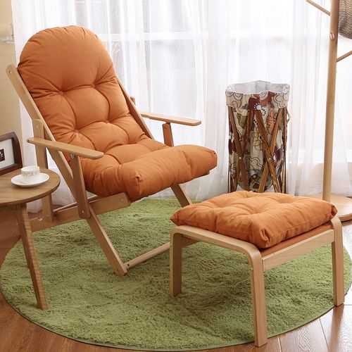 实木躺椅折叠椅子懒人沙发阳台背椅休闲椅孕妇折叠椅