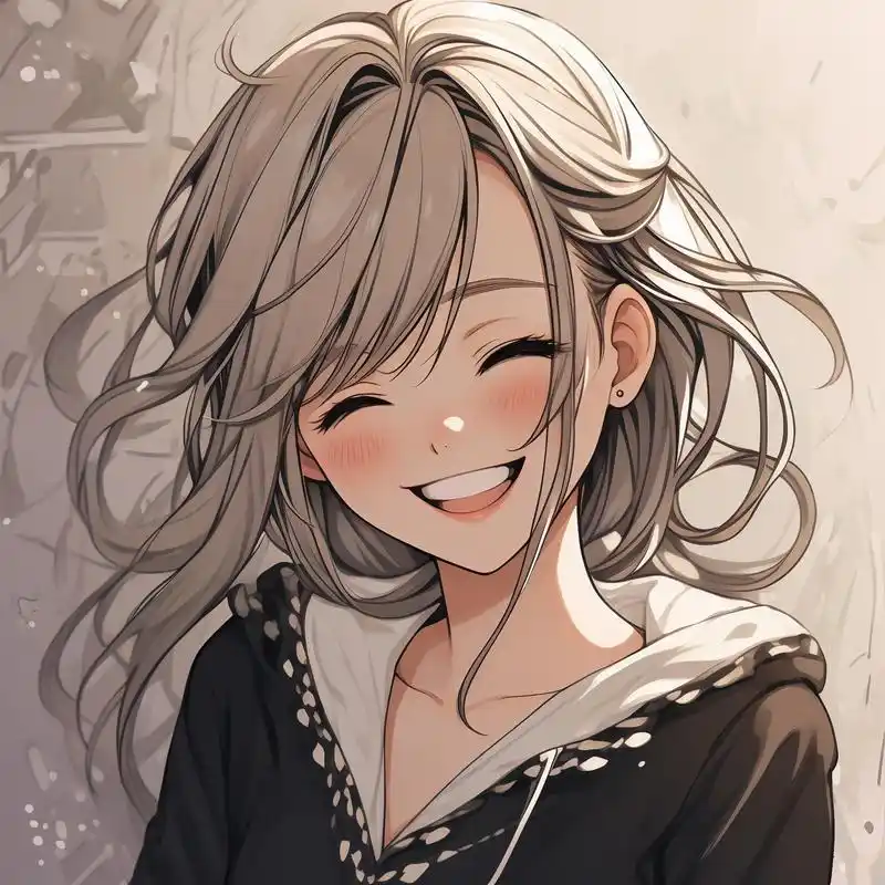 动漫女生治愈系笑容头像99 动漫中的女生,总带着那份纯真与治愈系的