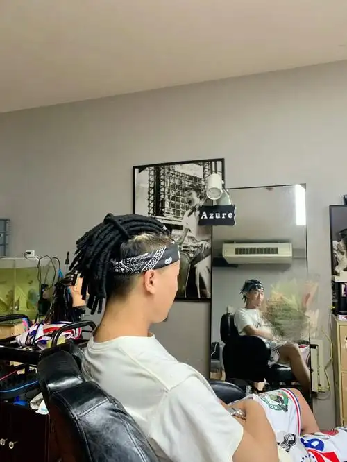 传统后扎脏辫37根