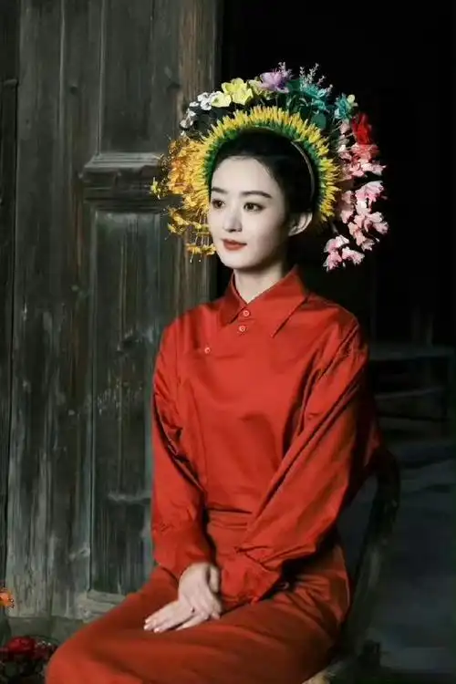 泉州文旅发文为赵丽颖庆生,簪花造型引关注