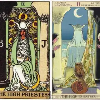 塔罗牌——女祭司