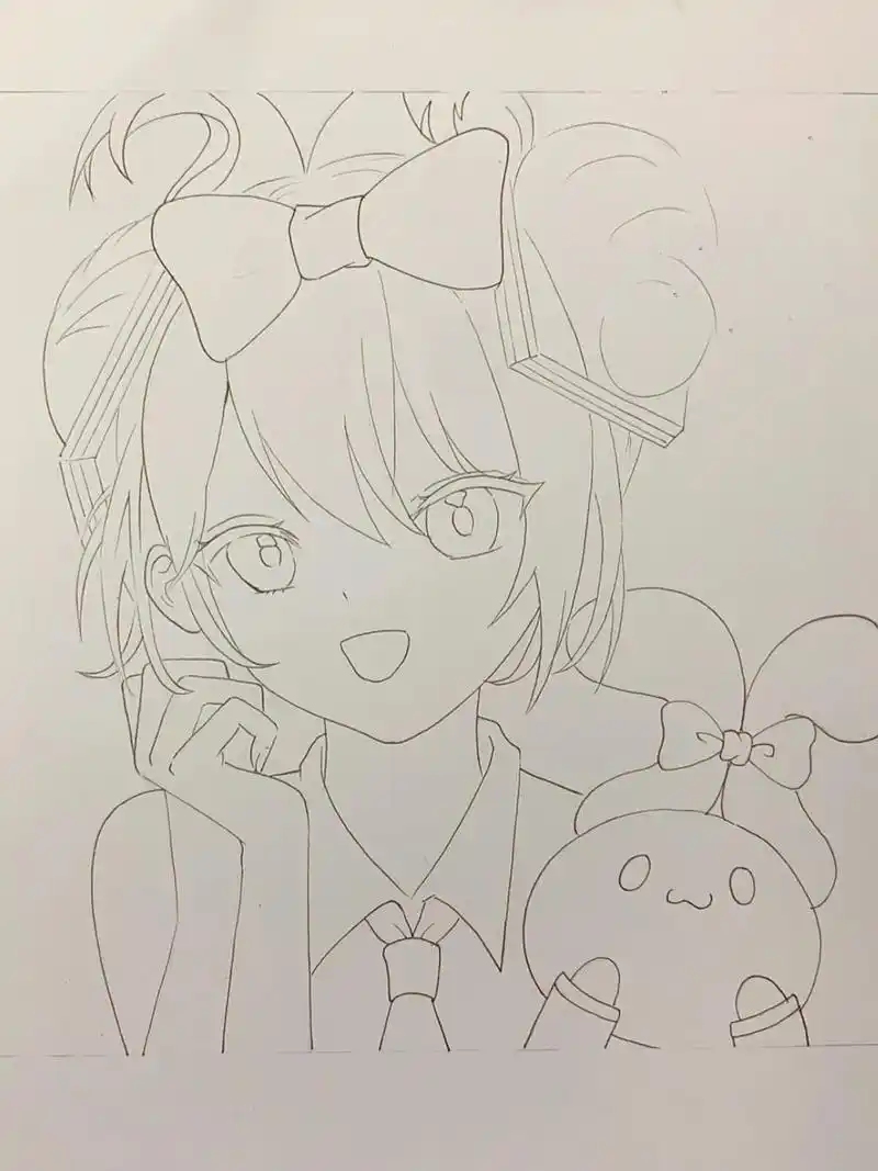 动漫人物～初音 #动漫热番推荐# #动漫# #画画# #动漫分享# #动漫手绘