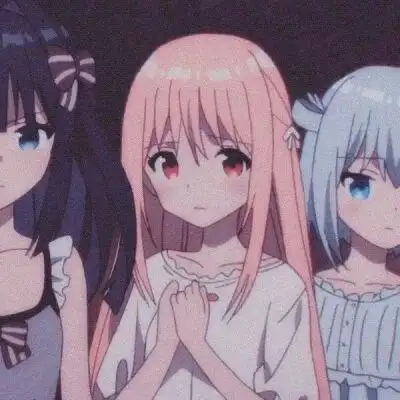 动漫闺蜜头像四人