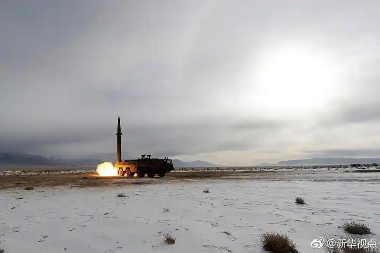火箭军某型常规导弹发射精彩瞬间