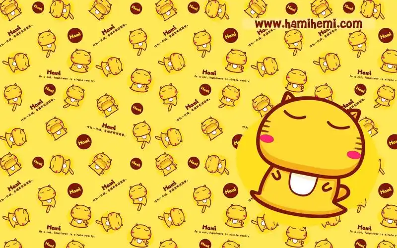 猫咪桌面壁纸之卡通可爱图片