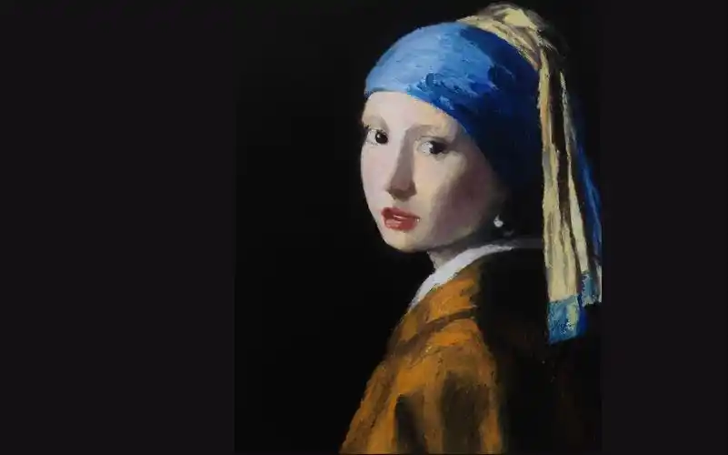 【油画棒画油画】大师向03 / 维米尔 / 戴珍珠耳环的少女