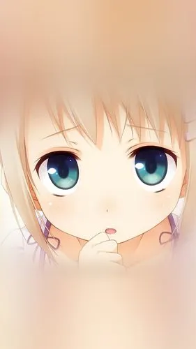 萌萌可爱的大眼睛动漫女生高清