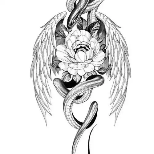 翅膀手稿_纹身吧社区 - 纹身大咖