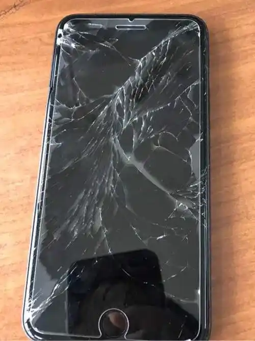 【图片】手机屏幕摔碎了,碎成渣了,成功购买碎屏险【iphone7plus吧】