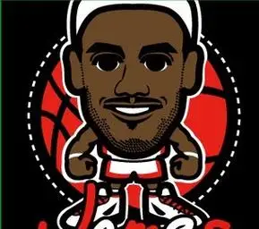 求詹姆斯卡通q版头像