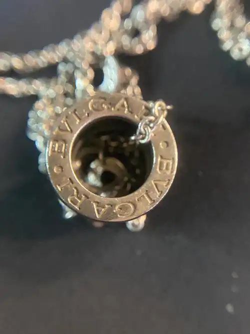 今日鉴定日记宝格丽慈善款黑陶瓷项链