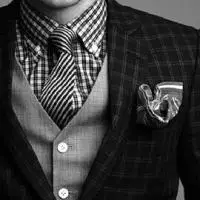 西装男帅气头像,男生头像图片