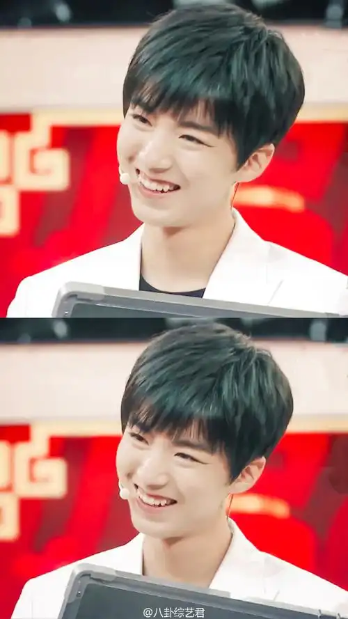 王俊凯# 我的妈呀,这小虎牙笑起来,简直. 来自八卦综艺君 - 微博