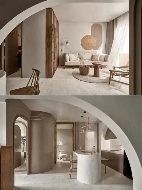 日系简约风格第一眼就已经爱上7715暖色总给人一种温暖得感觉,这