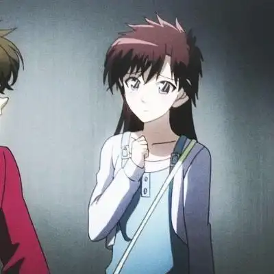 动漫情侣头像怪盗基德和中森青子