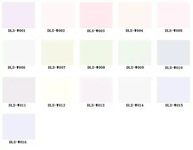 白色-乳胶漆色卡