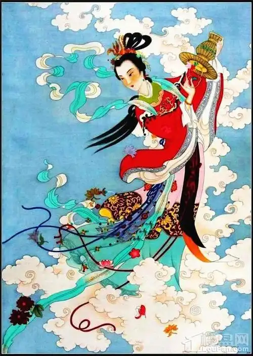 就流传着 许多神仙相恋的故事 如杨戬救母,宝莲灯 牛郎织女,七仙女等