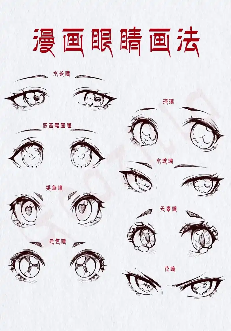 l动漫人物的眼睛 - 抖音