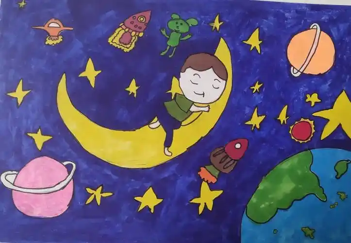 东康新教育学校— 三年级美术 《彩色的梦》课程作业展示 - 美篇