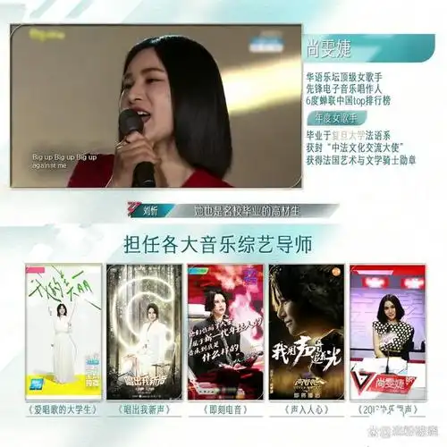 2006超女冠军尚雯婕,高冷和可爱同时并存最具反差感的才女