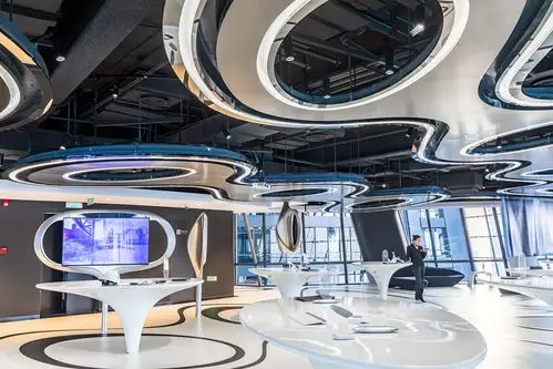 走进丽泽soho第31层5g实验室