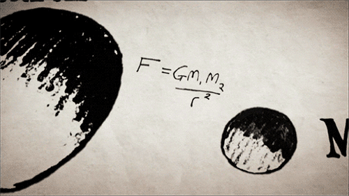 天文学科学牛顿物理gif动图_动态图_表情包下载_soogif