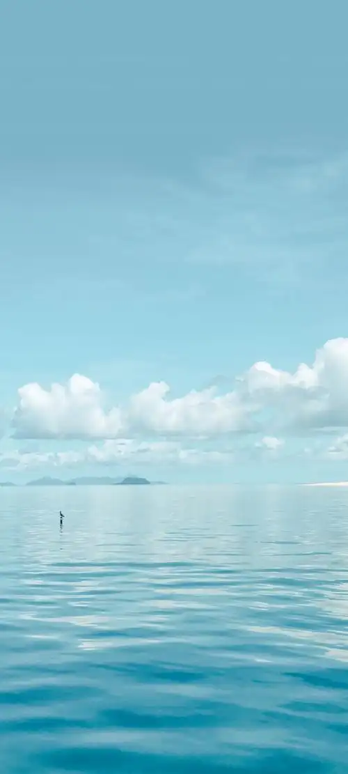 清新的夏日海景抖音最火壁纸图片