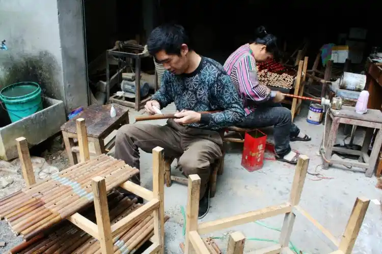 【原创】2013国庆节实拍竹笛生产制作之乡