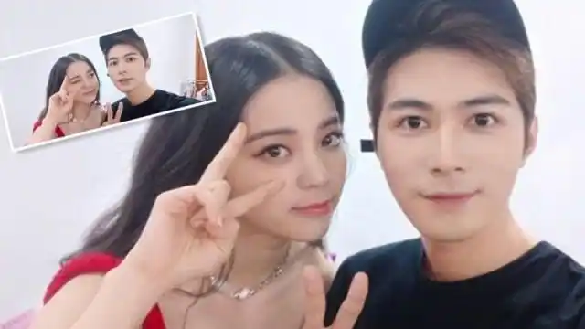 陈学冬晒与欧阳娜娜演奏会后台合影配文娜比长大了