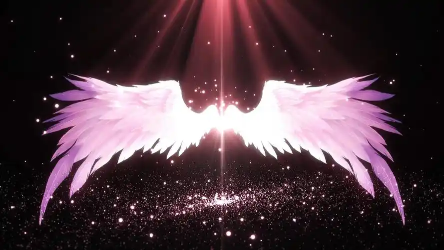 视频金色粒子背景hd黑金粒子特效星星翅膀舞台年会背景视频pr模板4k