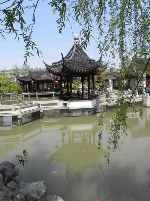 上海亭台楼阁美景