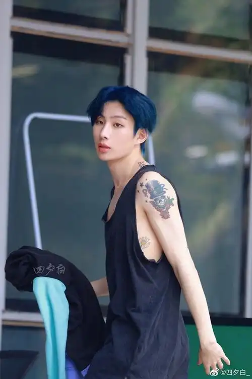 赵珂脖子 陆柯燃 夏瀚宇剪刀7015 郑乃馨 范丞丞 朱正廷羽毛纹身