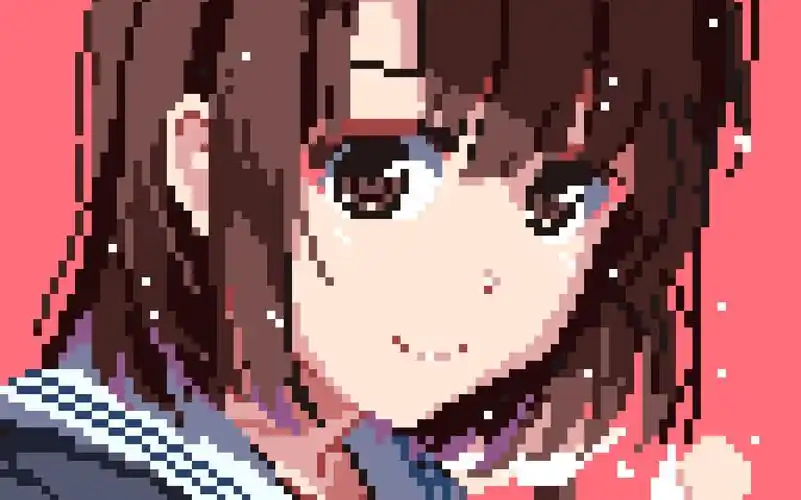 【手机像素画】路人女主 加藤惠