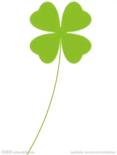 四叶草它代表幸运,是幸运的象征,找到它就可以找到幸福,是的,我们都是