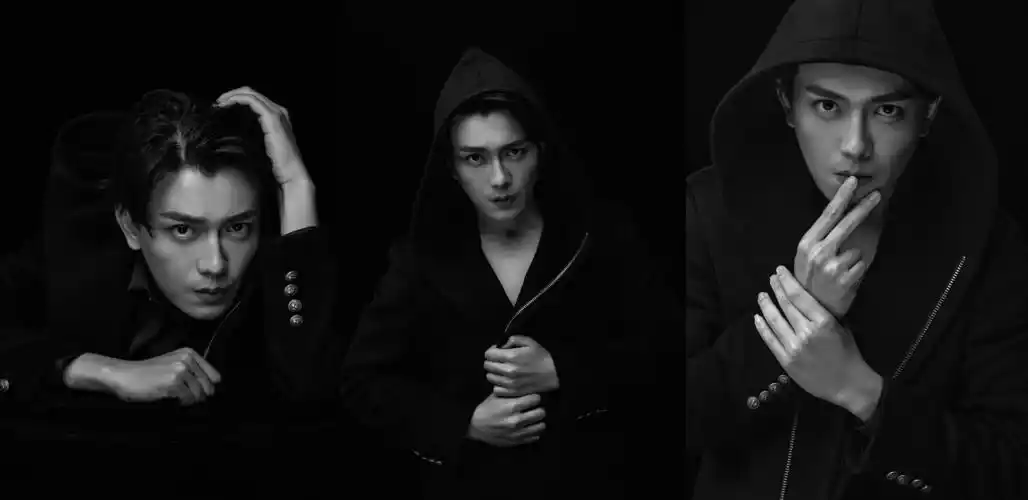 盘点男星黑白写真大片,鹿晗王俊凯李亭哲马天宇彭于晏英俊帅气