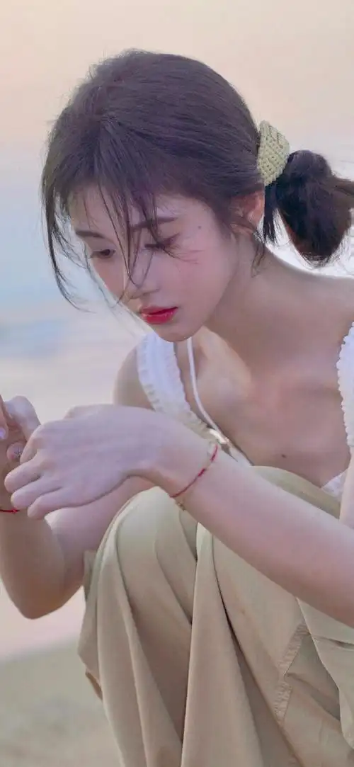 手机壁纸95#鞠婧祎薄荷曼波妆