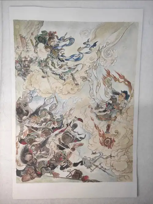 临摹刘继卣大闹天宫