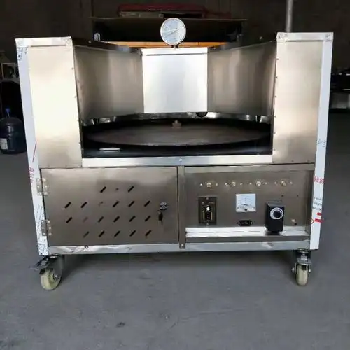 转炉烧饼机边进边出转炉烧饼机 煤气吊炉烧饼