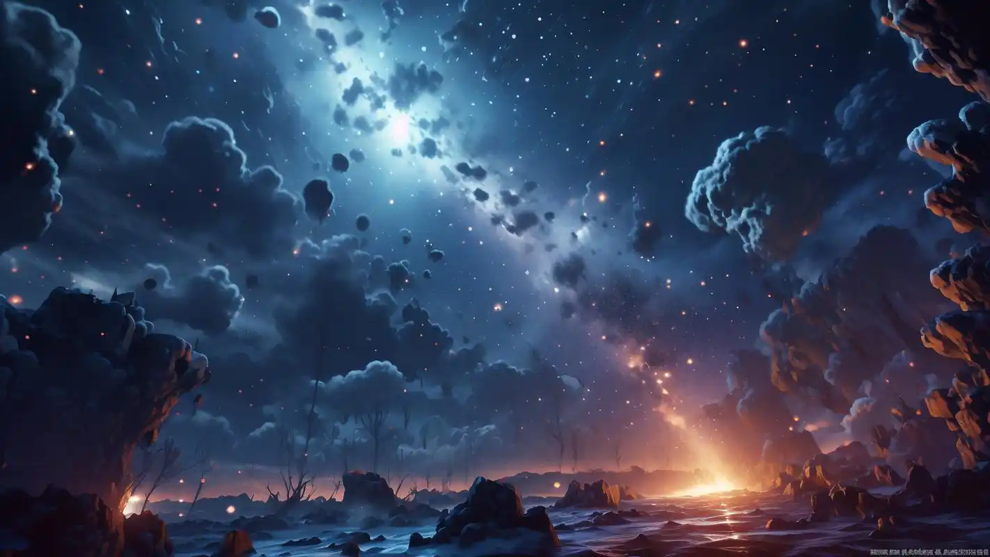 全屏高清平板夜空壁纸,感受星河璀璨78