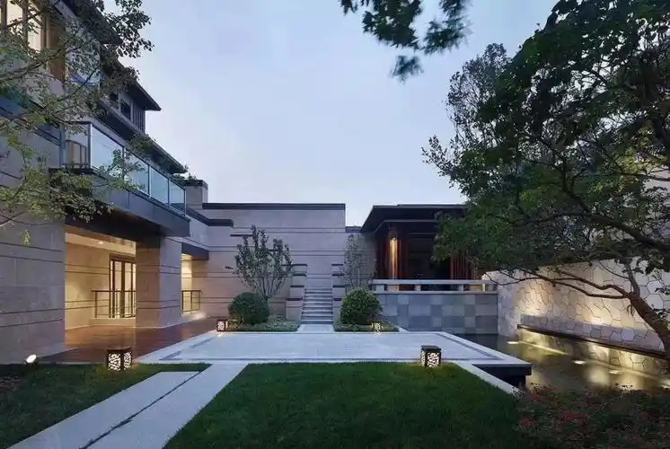 北京新中式别墅的天花板中粮瑞府还有一手