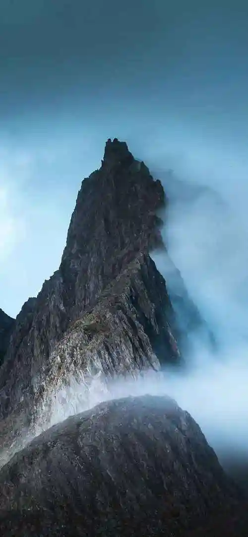 好看的云海高山风景竖屏壁纸