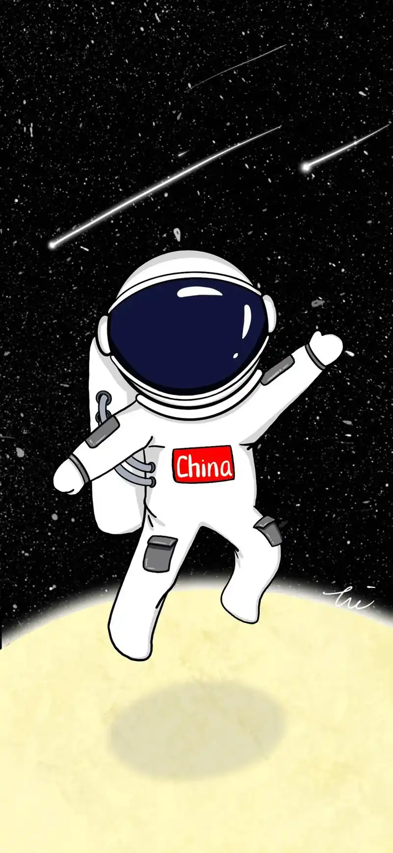 太空 #宇航员 #壁纸 - 抖音