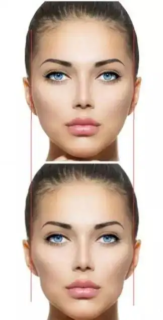 这次直接变成五边形…_脸型