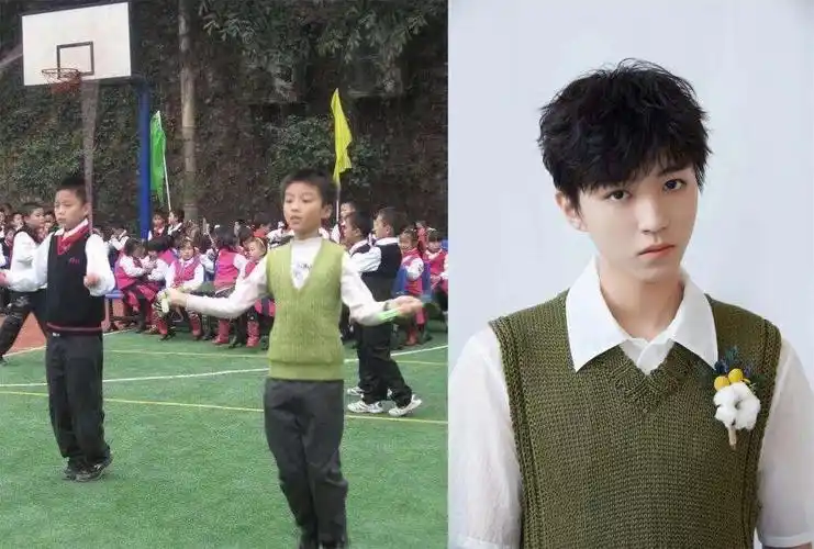 王俊凯小学照片-图片大观-奇异网