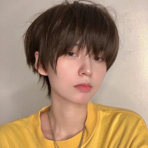 假发男生短发少年感假毛日系伪正太帅气蓬松逼真全头套式cos基佬