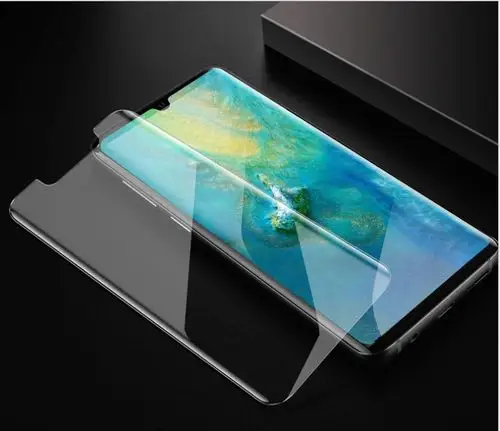mate30pro液态膜 3d热弯曲面膜全屏适用 华为mate40pro uv钢化膜