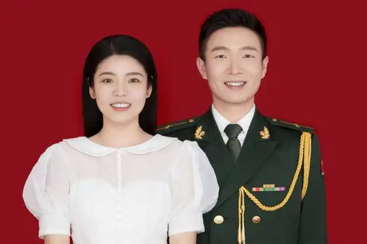 16对军人结婚照太甜了,赶紧点赞吧!