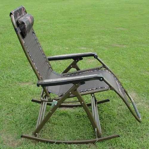 户外秋千摇摇椅折叠躺椅阳台办公逍遥摇摆椅午休闲椅老年人摇椅