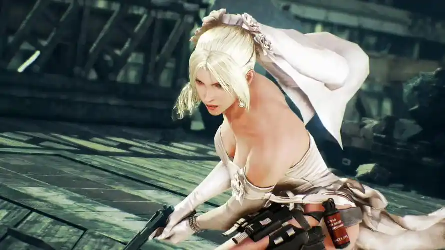 《铁拳7 fated retribution》妮娜参战宣传视频与婚纱装截图情报,2月