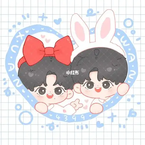 发发摸鱼库存女团舞造型～#文轩  #q版#procreate  #产出